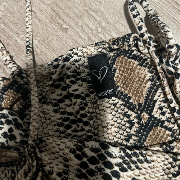 Windsor snakeskin bodysuit - Picture 3 of 5